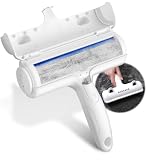 ACE2ACE Brosse Anti Poils Animaux pour Chat Chien, Rouleau Ramasse et Attrape Poils, Réuti...