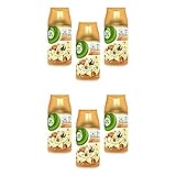 6x Air Wick Freshmatic Nachfüller Lufterfrischer Vanille & Karamell je 250ml