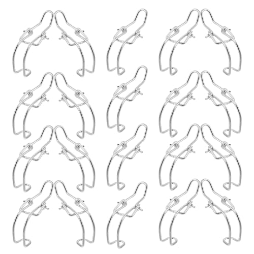 Clips metálicos para caja de filtro de aire BETOOKY 20 piezas