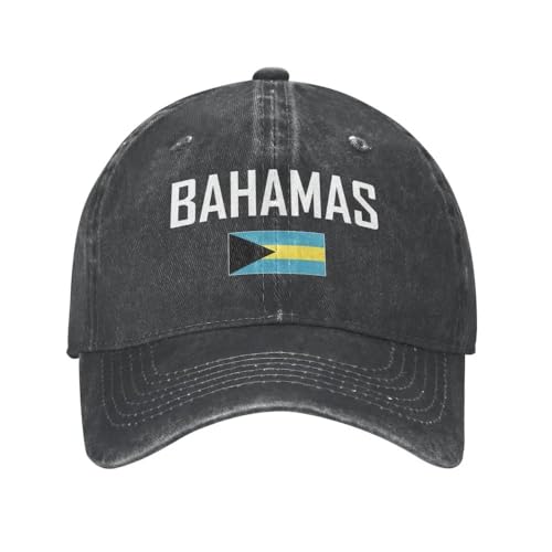 Casquette De Baseball avec Drapeau des Bahamas, Casquette De Sport Décontractée Patriotique, Ajustable Respirante Pare-Soleil pour Le Camping, Le Cyclisme, La Randonnée