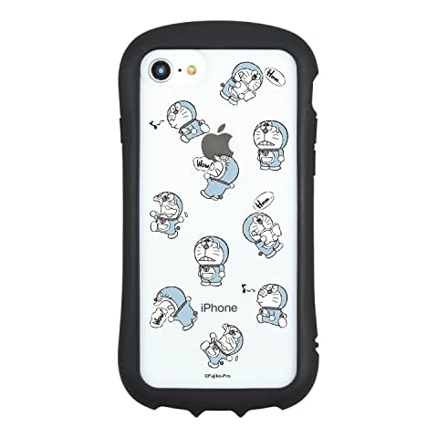 Gourmandise Doraemon Hybrid Clear Case for iPhone SE/8/7/6 Cover