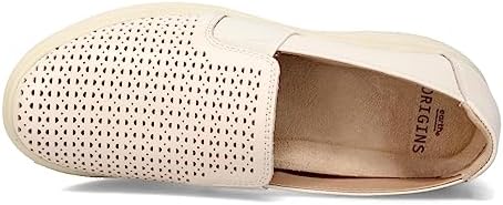 Earth Origins Women’s Elin Sneaker I Slip Resistant, Slip-On Sneakers for Everyday - Sand White - 7.5 | Image 5