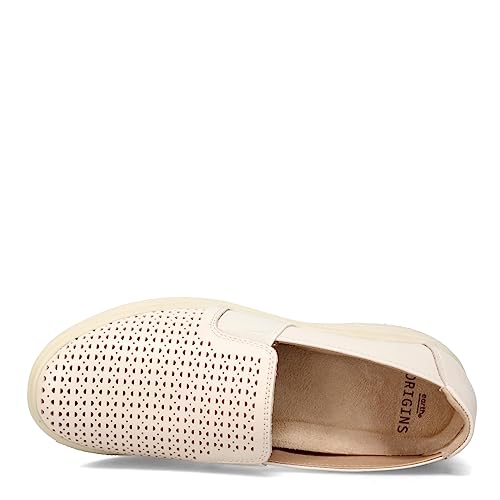 Earth Origins Women’s Elin Sneaker I Slip Resistant, Slip-On Sneakers For Everyday - Sand White - 9 #TOP5