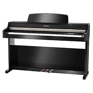 Kurzweil MP10 BP Piano numérique meuble Noir brillant - Les Beatles, Paul McCartney, John Lennon, RIngo Starr, George Harrison