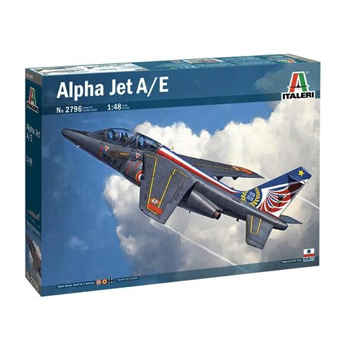 Alpha Jet A/E Italeri 2796S maquette d'avion de guerre militaire à monter 1/48