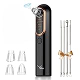 Blackhead Remover Vacuum Yccu Professional Pimple Popper Tool Pore Vacuum Black Head Remover for Face USB Rechargeable Blackhead Extractor for Removing Blackhead Whitehead Acne