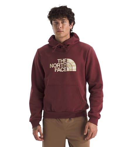 THE NORTH FACE Men's Evolution Edge of Light Half Dome Hoodie | With 2 Piece Hood, Adjustable Drawcord, Kangaroo Hand Pocket
