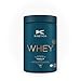 Produktbild Kinetica Protein Pulver Vanille 1kg, Whey Protein, 23g Protein pro Portion, 33 Portionen inkl. Messbecher, Eiweißpulver, Whey Protein Pulver aus EU Weidehaltung, Super Löslichkeit u. reiner Geschmack