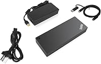 Vista 4 de Lenovo ThinkPad híbrido USB-C con base USB-A US (40AF0135US)