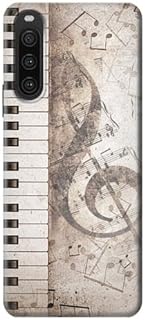 R3390 Music Note Case Cover for Sony Xperia 10 V