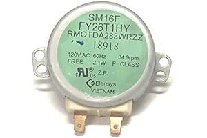 Original OEM Sharp Microwave Motor for Sharp Models SMD2477AHC, SMD2480CS, SMD3070AS