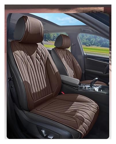 Housses siège voiture universelles marron pour BMW E30 X3 E83 F25 protection de sellerie