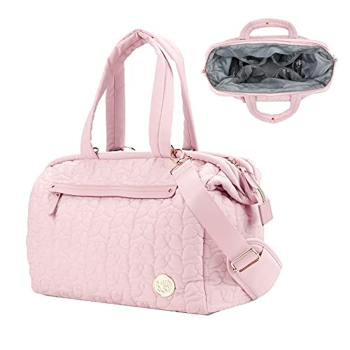 Horsande Baby Wickeltasche, Babytasche Für Mama, Windeltasche für Baby, Multifunktionale Umhängetasche mit Schultergurt für Damen, Reisetasche für Windeln, Babypflege Sets und Baby Zubehör, Pink Cover