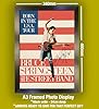 Bruce Springsteen Born In The USA Tour Poster Reproduction A3 Framed Rock Wall Art Black Frame | Framed Music Memorabilia | Size 46x34cm | Collectible Autograph Wall Art No195 #1
