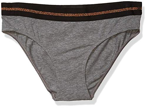 Emporio Armani Women's Stretch Cotton Brief, Dark Gray Melange, L #TOP30