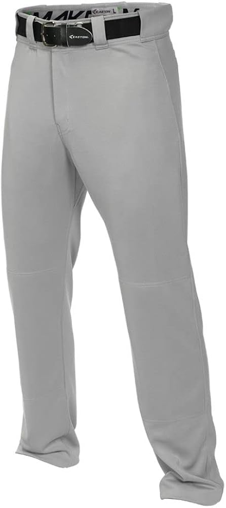 Easton MAKO II Baseball Pant | Full Length/Semi-Relaxed Fit | Youth Sizes | Solid & Piped Options : Clothing, Shoes & Jewelry