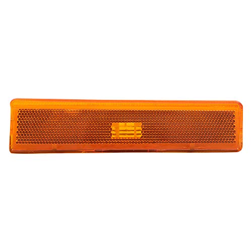 Brock Replacement Passenger Signal Side Marker Light Lamp Compatible With 1980-1986 F100 F150 F250 Pickup Truck Bronco Eotz 15A201 A #TOP1