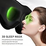 Zoom IMG-2 kqdravine 3d mascherina per dormire Zoom IMG-2 kqdravine 3d mascherina per dormire