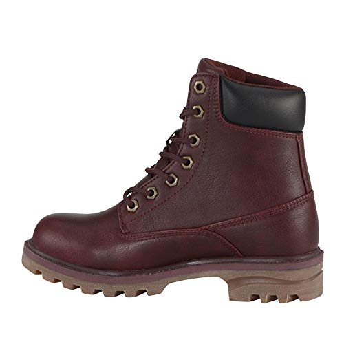 Lugz Bota de inverno feminina Empire Hi Wr, Berry/Preto/Goma de Mascar, 9