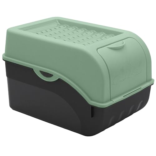 ARTECSIS - Caja de patata verde salvia para aprox. 4 kg I - Almacenamiento de alimentos (6 adhesivos/frutas, verduras, cebollas, ajo)