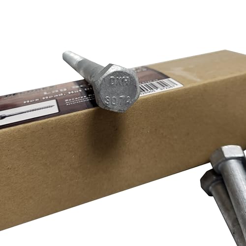 Decorex Hardware DHLS128-10 1/2 Inch X 8 Inch Lag Bolt Screws thumb #1