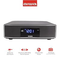 AIWA - Exos Home 30W Bluetooth Speaker with CD Player and FM Radio — image 2