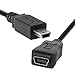chenyang Mini USB Extension Cable, USB 2.0 Mini USB 5Pin Male to Female Power Charging Data Transfer Extension Cable for Dash Cam/GPS/Camera 4.92FT/1.5M