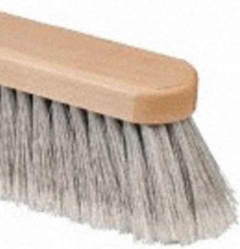 PRO SOURCE Fine-Sweep Push Broom Head with Threaded Wood Block: 24 inch Wide