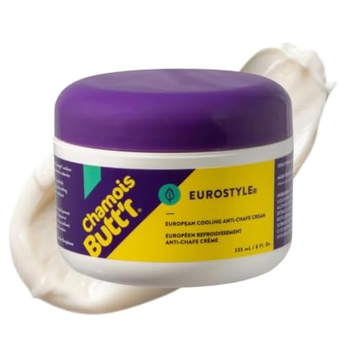 Chamois Butt'r Eurostyle Anti-Chafe Cream for Road, Gravel, Mountain Bike, 8 ounce jar, Cycling Plastic