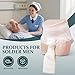 ZXMOBY Upgraded Leak Proof Adult Urine Pants+Urine Bag in One, Men's Portable Urinary Incontinence Products,with a Large Capacity, Designed for Night Bed Rest and Postoperative Elderly Care (XL)