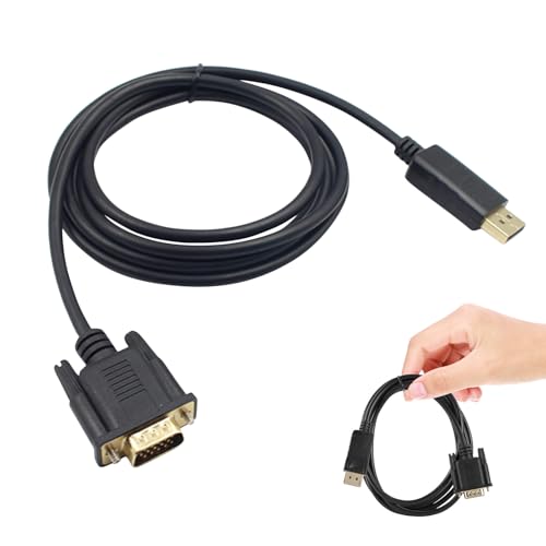 Cable VGA de 18 metros para conexion de monitor en oficina y aula
