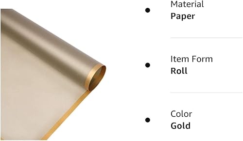 Miniatura 4 de BBJ WRAPS Papel de regalo para ramo de flores esmeriladas, líneas blancas, embalaje de regalo, suministros de ramo de floristería, 20 unidades