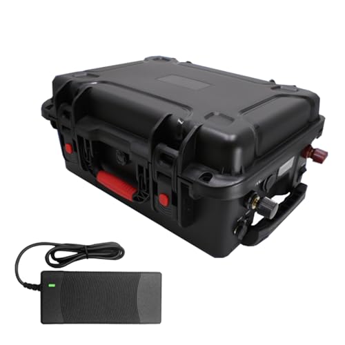 JCXYL EV 12V 60Ah 80Ah 120Ah 150Ah ���O�}�����X���X�^�[�o�b�e���[�����p 24V 100Ah 150Ah 200Ah ���`�E���o�b�e���[�p�b�N 0-5000W �t�B�b�V���O�{�[�g���[�^�[�p,24v,200Ah