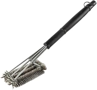 Cepillo de Limpieza para Barbacoa, Accesorios de Cocina, Cepillo y raspador para Parrilla de Barbacoa, Kit para Barbacoa, Cepillo de Limpieza, Herramientas de Acero INOX