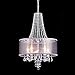 CLAXY Ecopower Lighting Modern Chrome Crystal Chandeliers --5 lights