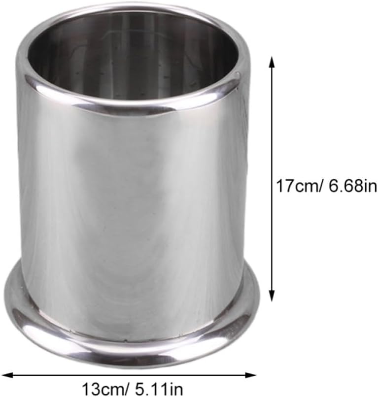 Stainless Steel Chopsticks Holder Rack for Storing Cooking Utensils Kitchen Organizer and Keeping Small Utensils Tidy, Sturdy Cutlery Storage Container for Counter-top Use