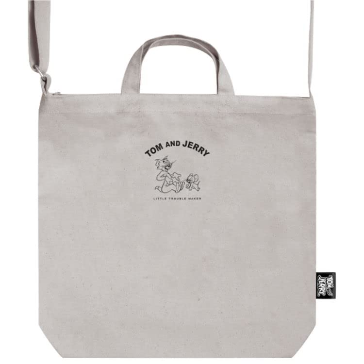 Amazon｜クラックス トムとジェリー ショルダートート グレー バッグ