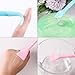 Wopanxye 6 Pack Cosmetic Spatula, Small Silicone Applicator Face Brush for Skin Treatment DIY Facial Mud, Gel, Cream, Lotion, Powder, Clay, Plastic Scooper Extractor Tool for Mixing, Sampling, Waxing