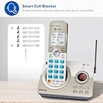 AT&T 4-Handset DECT 6.0 Expandable Cordless Home Phone with Large Display, Big Buttons, Answering Machine, Smart Call Blocker, Bluetooth Connect to Cell, Long Range, Caller ID, Speakerphone: DL72419 - Image 2