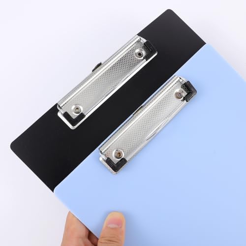 12 Pack Plastic Clipboard Assorted Colors Office Clipboard 12.5 x 9 Inch - Thumbnail 6