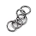 5PCS Round Carabiners Snap, Zinc Alloy High Strength Quick Release Spring O Rings Keyring Buckle Accessory & Keychain Carabiners Accessories