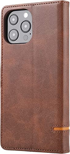 Étui iPhone 13 Pro Max portefeuille à rabat magnétique et antichoc