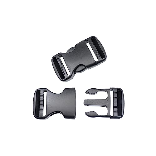 BAIWOAK Fibbie a rilascio laterale 15mm/20mm/25mm/32mm/38mm/50mm Heavy Duty Plastica Fibbia