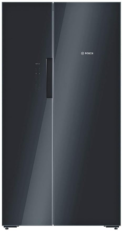 Bosch 655 L Frost Free Side-by-Side Refrigerator(KAN92LB35I, Black, Inverter Compressor)