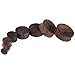 Oyaface 2PC Saddle Plugs Natural Wood Ear Gauges Tunnels Stretcher Set Concavity Wood Style B 00G