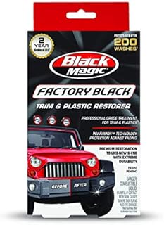 Black Magic 120164 Factory Black Trim Restorer