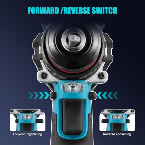 Cordless Drill Driver 18V, 20+3 Torque, 2-Speed, Brushless Motor, Compatible with Makita 18V Battery, Battery Not Included - Image 5