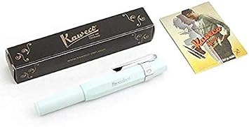 Kaweco Sport Skyline Fountain Pen Mint, Fine Nib Sport Octagonal Clip Chrome