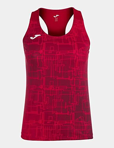 Joma M Camiseta Tirantes Elite VIII, Unisex-Adult, Rojo