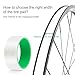 Shurhome Tubeless Rims Tape Bicycles Rims Protector Strips Liner Road Bicycles Tire Liner Vacuum Tire Pad Wheel Protections Pad